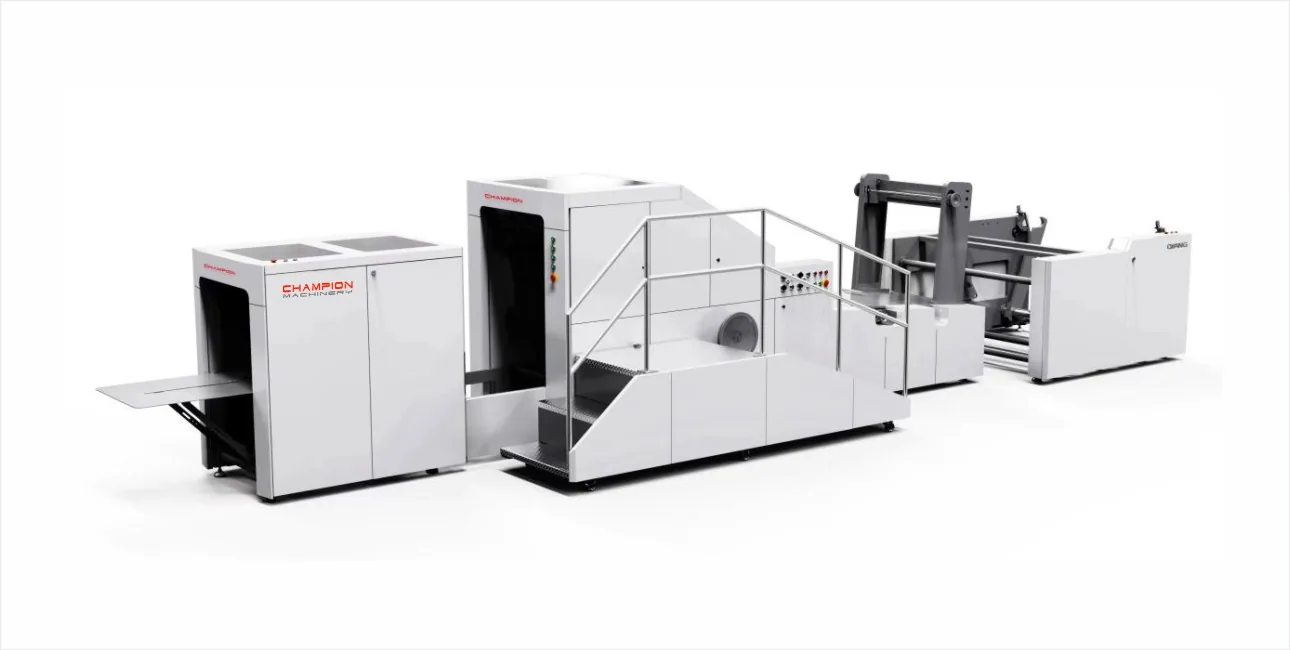 CMFP-330 square bottom roll-fed paper bag machine