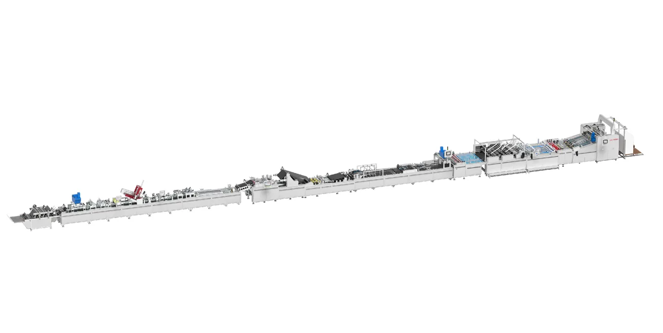 CMAO1400 automatic luxury paper bag production line